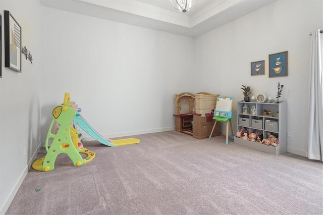 8605 NE Shl Creek Pkwy, Kansas City, MO 64157 - playroom featuring carpet floors and baseboards