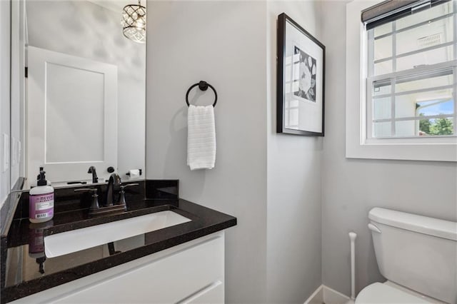 1108 NE Goshen Ct, Lees Summit, MO 64064 - bathroom featuring vanity and toilet