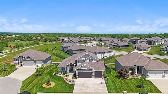 1108 NE Goshen Ct, Lees Summit, MO 64064 - aerial view of residential area