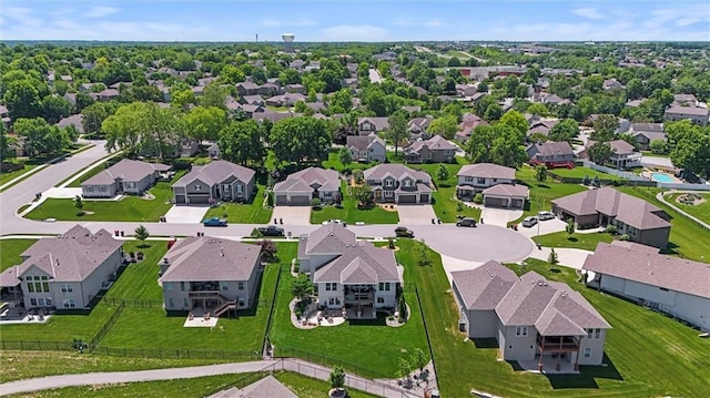 1108 NE Goshen Ct, Lees Summit, MO 64064 - aerial overview of property's location featuring nearby suburban area