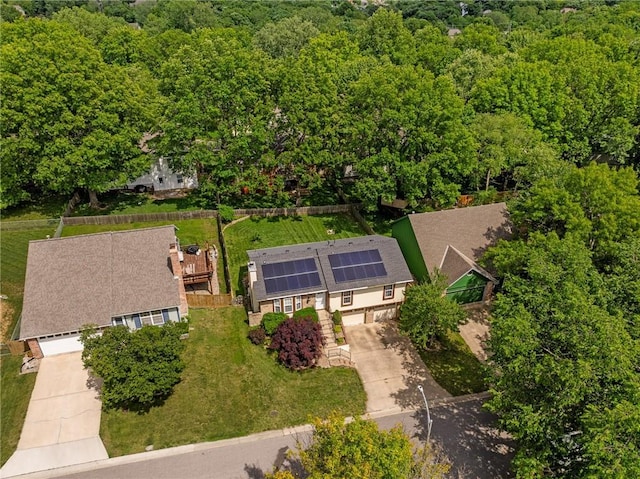 7243 Rene St, Shawnee, KS 66216 - view of subject property featuring a forest