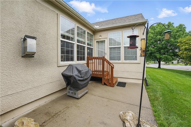 22480 W 113th St, Olathe, KS 66061 - view of patio featuring grilling area