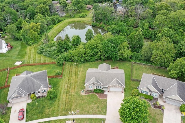 3208 Arbor Lake Dr, Saint Joseph, MO 64506 - drone / aerial view of a nearby body of water