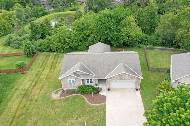 3208 Arbor Lake Dr, Saint Joseph, MO 64506 - view from above of property