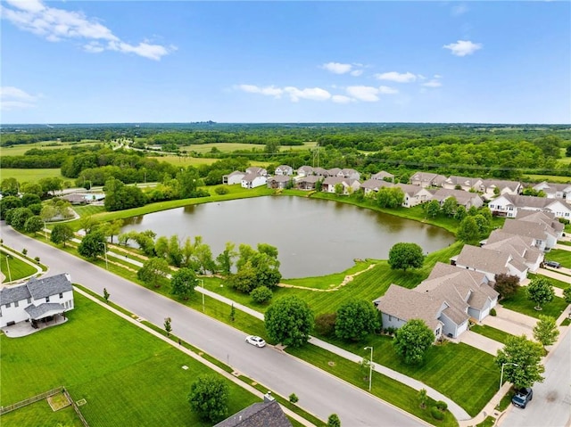 9820 N Donnelly Ave, Kansas City, MO 64157 - aerial perspective of suburban area with a large body of water