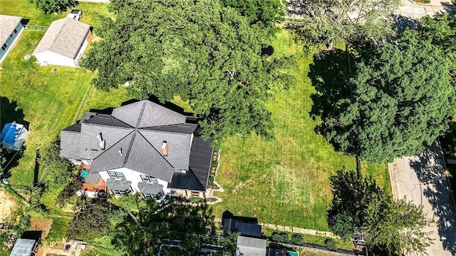 906 E Piankishaw St, Paola, KS 66071 - aerial view