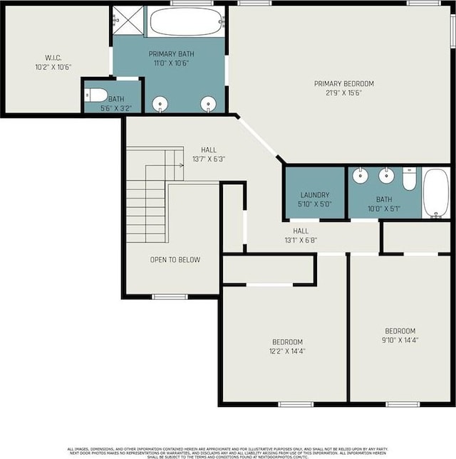 7504 N Palmer Ave, Kansas City, MO 64158 - floor plan / room layout