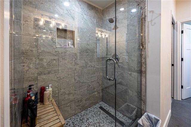 76 Casper St, Garden City, MO 64747 - full bathroom featuring a stall shower