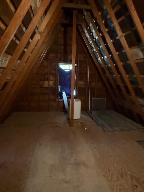 217 S 5th St, Burlington, KS 66839 - view of unfinished attic