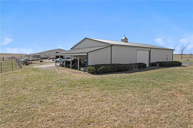 14971 Fairmount Rd, Basehor, KS 66007 - rear view of property with an outbuilding