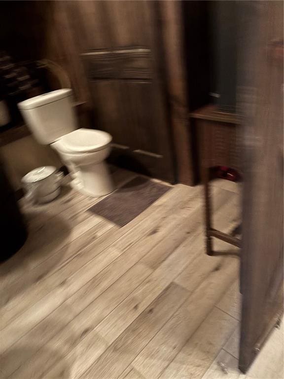 115 N 3rd St, Burlington, KS 66839 - bathroom with toilet and wood finished floors