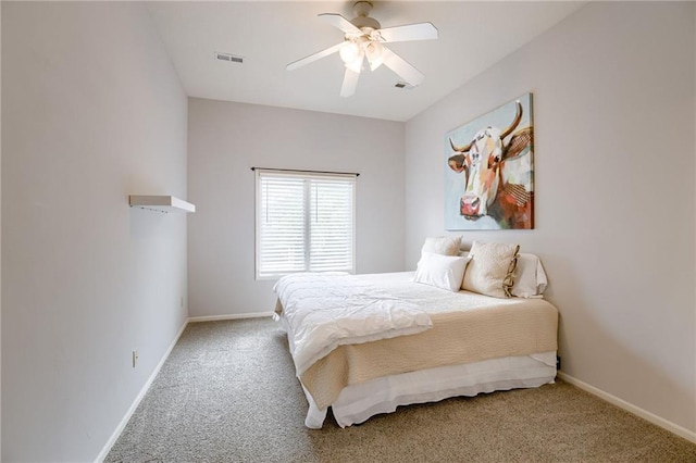 5204 W 166th St, Overland Park, KS 66085 - bedroom with carpet flooring, baseboards, and a ceiling fan