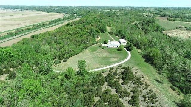 17795 K Hwy, Saint Joseph, MO 64505 - aerial overview of property's location featuring rural landscape