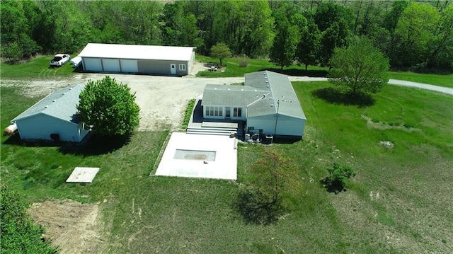 17795 K Hwy, Saint Joseph, MO 64505 - view from above of property with a forest