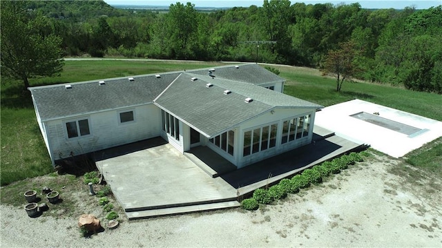 17795 K Hwy, Saint Joseph, MO 64505 - view from above of property with a forest