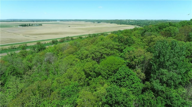 17795 K Hwy, Saint Joseph, MO 64505 - aerial overview of property's location with a heavily wooded area