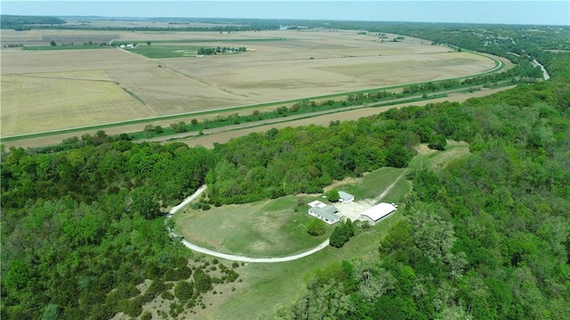 17795 K Hwy, Saint Joseph, MO 64505 - aerial view of property's location featuring rural landscape