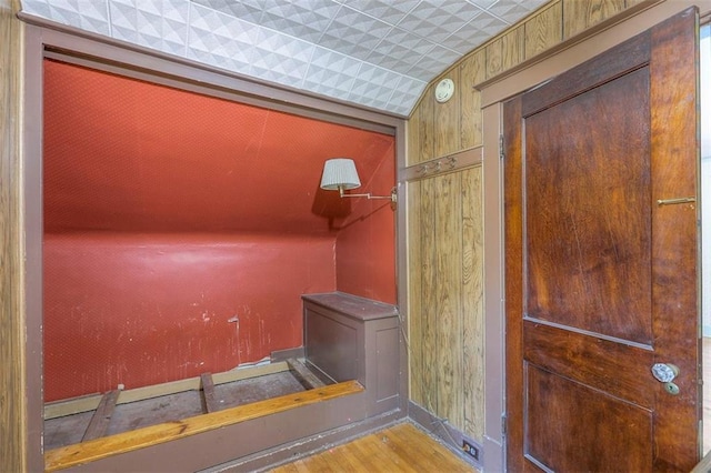 12 W 57th Ter, Kansas City, MO 64113 - detailed view of wood finished floors and a smoke detector