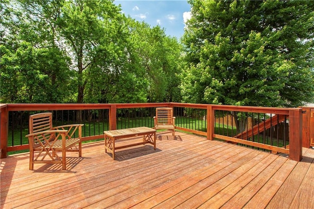 3223 SW Amber Ct, Lees Summit, MO 64082 - view of deck