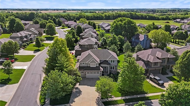 22404 S Roosevelt St, Spring Hill, KS 66083 - aerial perspective of suburban area