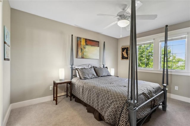 22404 S Roosevelt St, Spring Hill, KS 66083 - bedroom featuring carpet flooring, baseboards, and ceiling fan