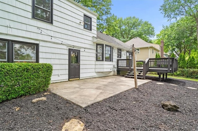 5000 W 96th St, Overland Park, KS 66207 - view of patio / terrace featuring a deck