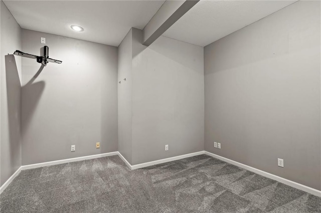 4528 N 108th St, Kansas City, KS 66109 - empty room with carpet, baseboards, and recessed lighting
