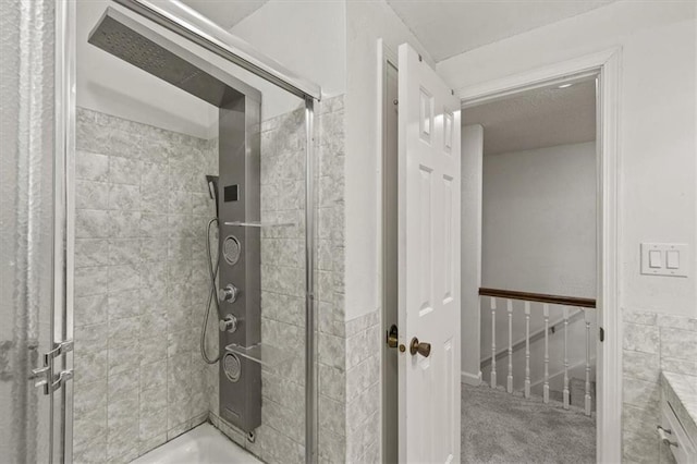 1038 N Woodland Ct, Oakwood, MO 64118 - bathroom with a shower stall