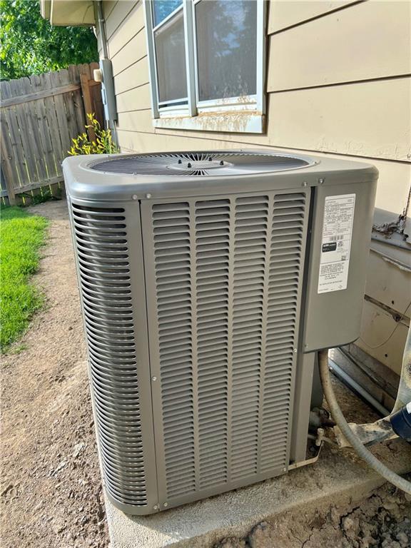 400 S 7th St, Arma, KS 66712 - exterior view of central AC unit