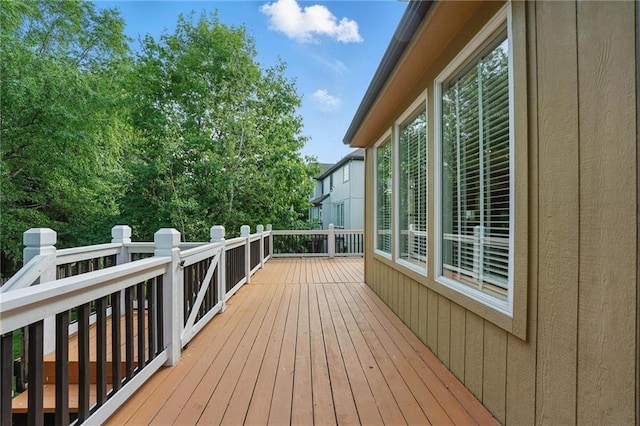 7407 W 145th Ter, Overland Park, KS 66223 - view of wooden deck