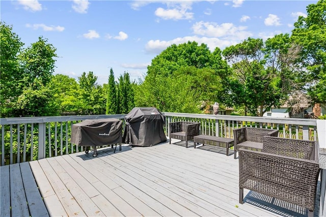 1728 SE 7th Ter, Lees Summit, MO 64063 - deck with a grill