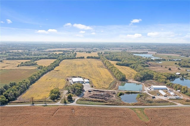 411 E 203rd St, Belton, MO 64012 - overview of rural landscape featuring a large body of water