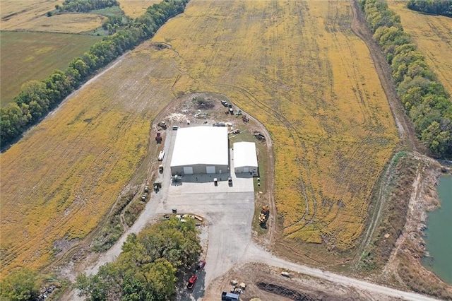 411 E 203rd St, Belton, MO 64012 - aerial view of property's location with rural landscape