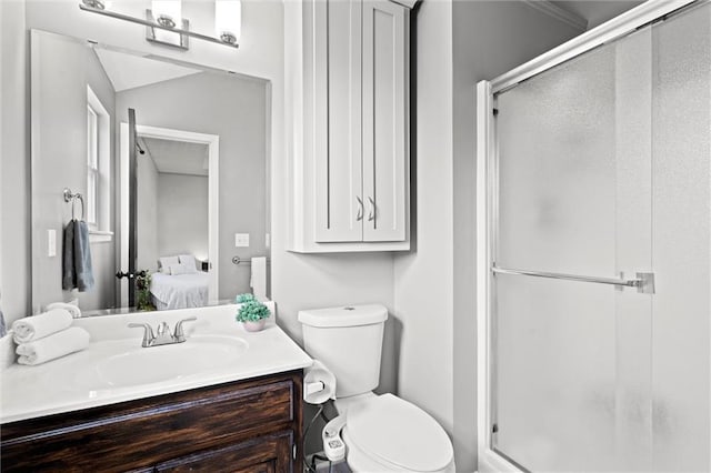 8801 NE 116th St, Kansas City, MO 64157 - full bath with vanity, ensuite bath, and a stall shower
