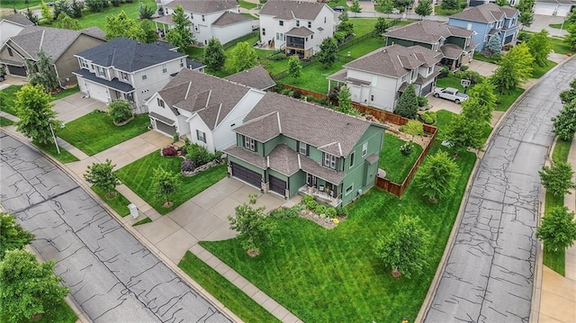 17304 S Schweiger Dr, Olathe, KS 66062 - aerial view of residential area