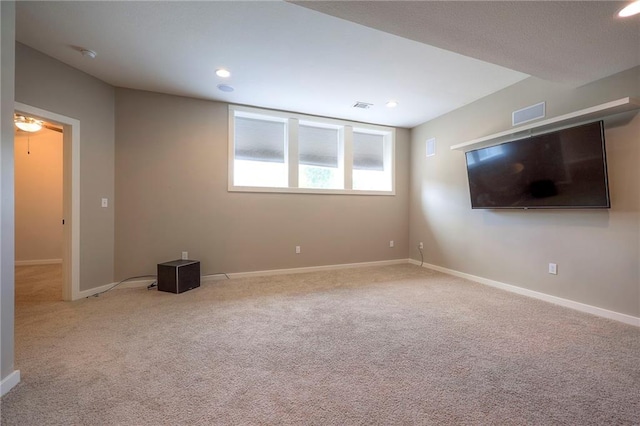 17304 S Schweiger Dr, Olathe, KS 66062 - spare room with carpet floors and recessed lighting