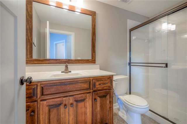 17304 S Schweiger Dr, Olathe, KS 66062 - full bath with vanity and a stall shower
