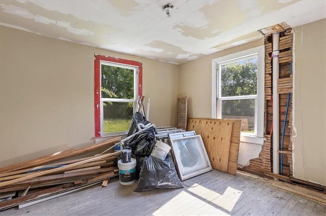 2921 E 54th St, Kansas City, MO 64130 - empty room with wood-type flooring