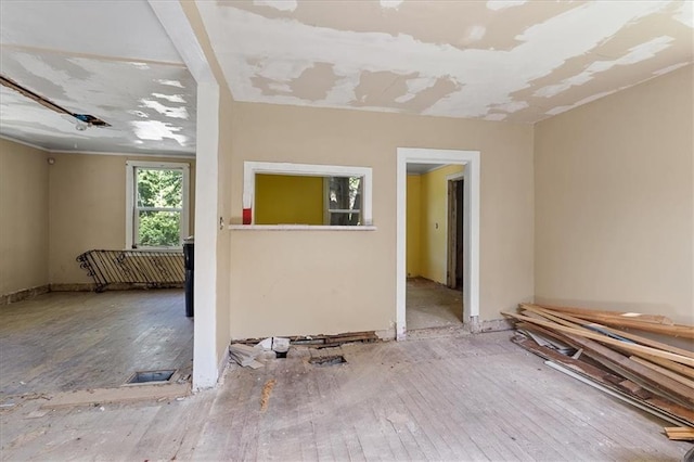2921 E 54th St, Kansas City, MO 64130 - empty room with hardwood / wood-style floors