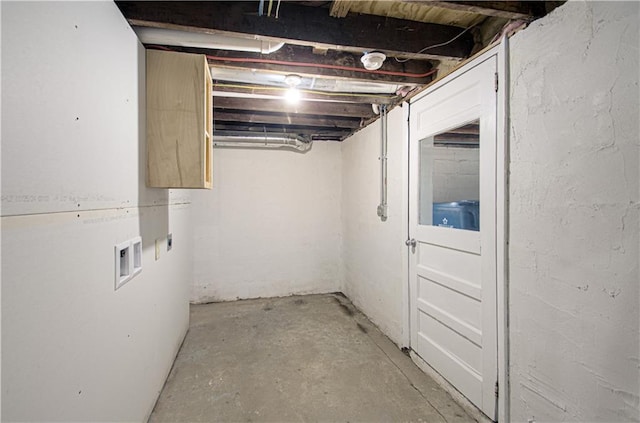 5539 NW Adrian Ave, Houston Lake, MO 64151 - view of unfinished basement