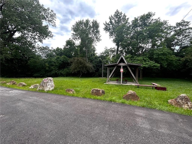 5539 NW Adrian Ave, Houston Lake, MO 64151 - view of grassy yard