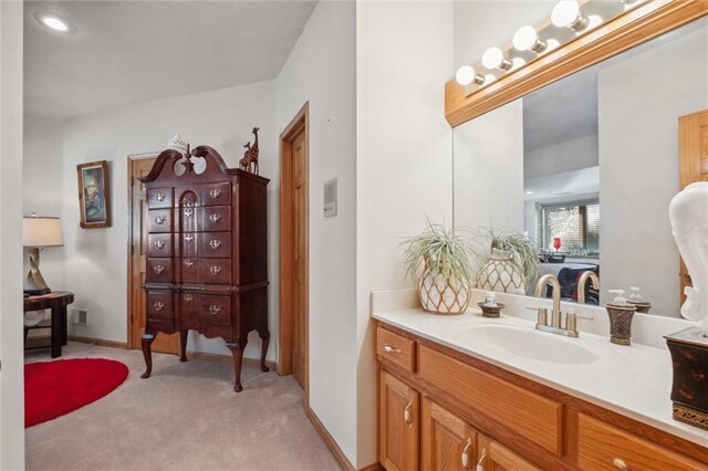 15471 Cedar Ln, Basehor, KS 66007 - bathroom with vanity