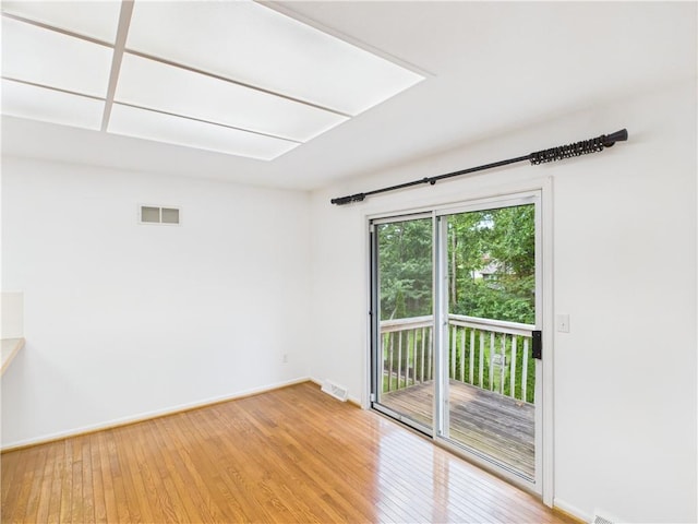 503 Quail Trl, Warrensburg, MO 64093 - empty room featuring light wood finished floors