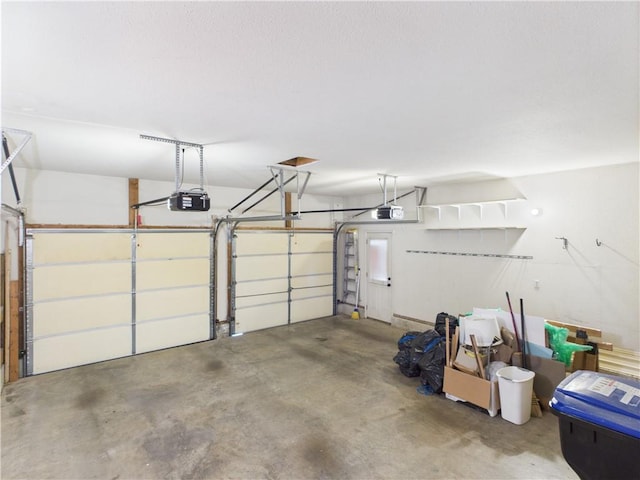 503 Quail Trl, Warrensburg, MO 64093 - garage with a garage door opener