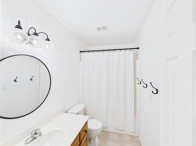 503 Quail Trl, Warrensburg, MO 64093 - bathroom with vanity, tile patterned floors, and shower / bath combo