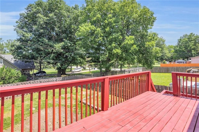 838 E 125th Ter, Olathe, KS 66061 - view of wooden deck