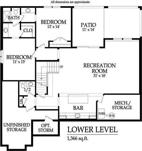 8013 Payne St, Shawnee, KS 66220 - home floor plan