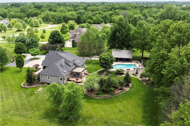 15618 Meadowbrook Ct, Raymore, MO 64083 - view of subject property with a pool area