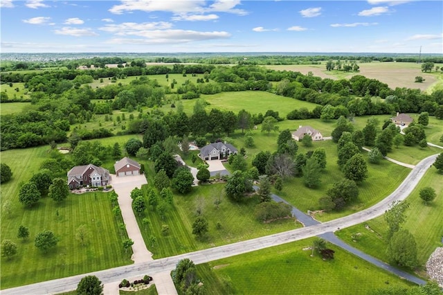 15618 Meadowbrook Ct, Raymore, MO 64083 - aerial view of sparsely populated area