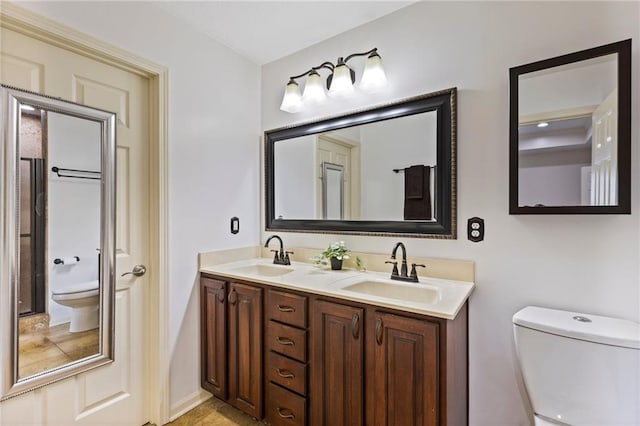 14401 Craig Ave, Grandview, MO 64030 - full bath with toilet and double vanity